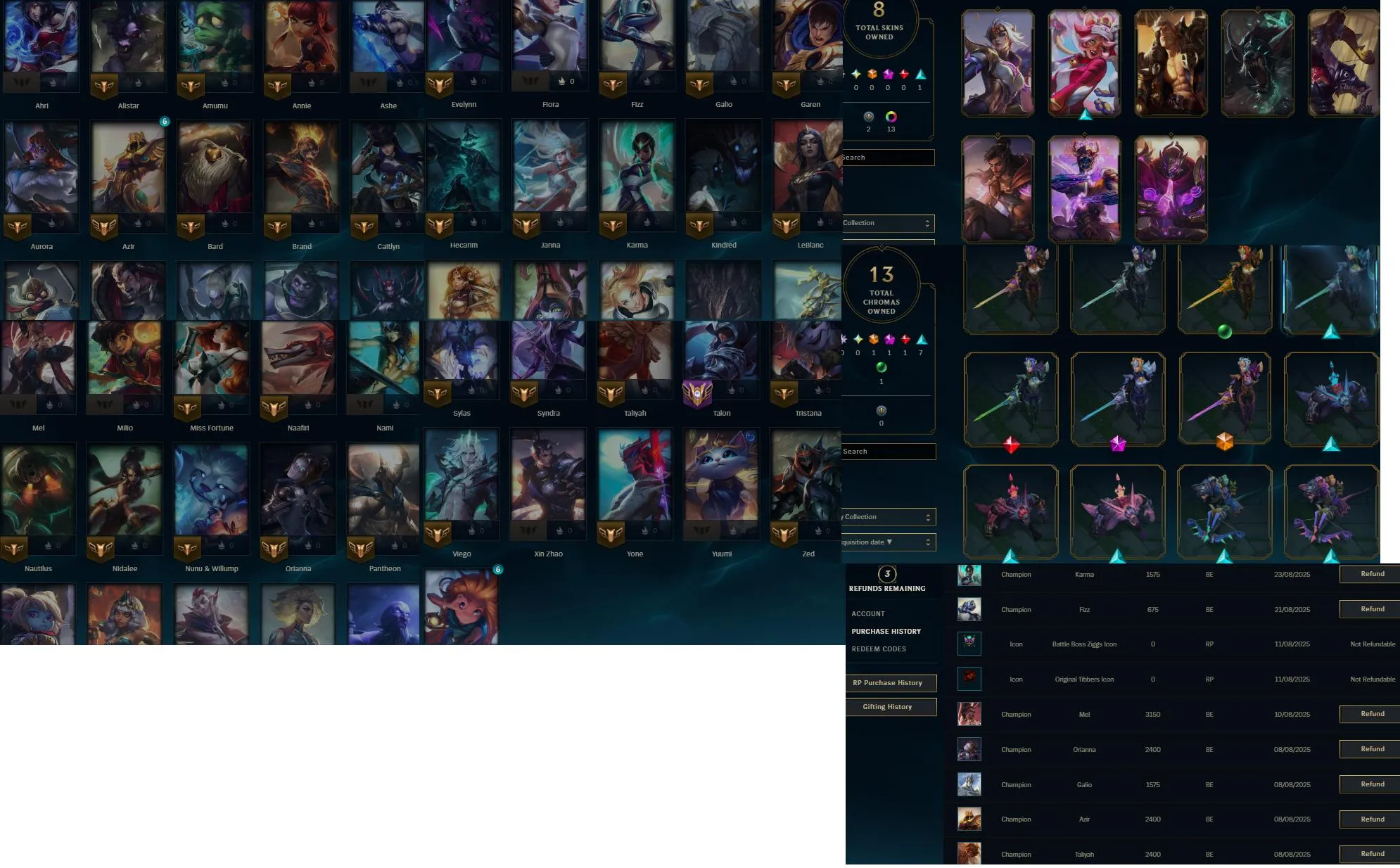 Jungle/MID🔥LVL59 Grandmaster 765LP 58%WR🏆Master Rewards⭐Name Changeable💎34K BE✅Lifetime Ownership Guarantee✔️Recovery info included